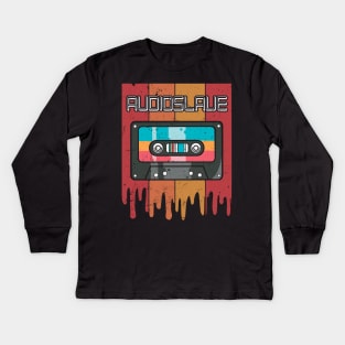 Classic Personalized Audioslave Proud Name Cassette Kids Long Sleeve T-Shirt
